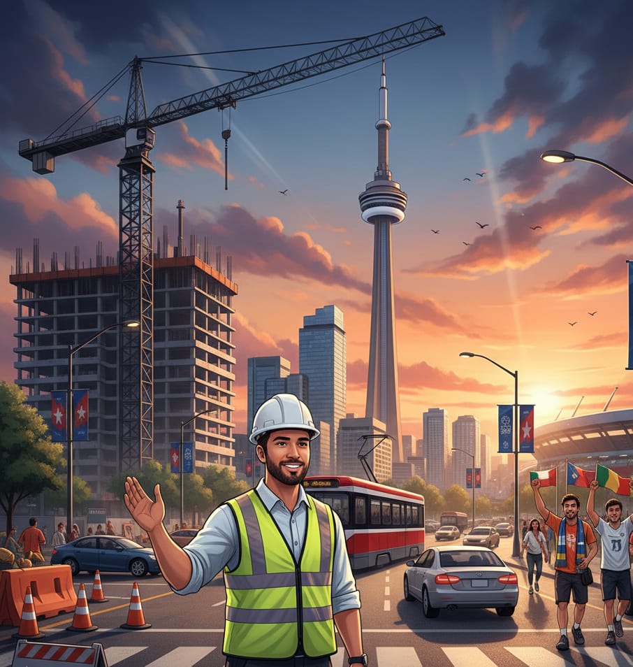 FIFA 2026 & Toronto Construction: Smart Traffic Control